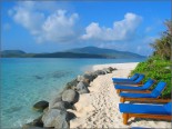 Necker Island - Beach And Loungers